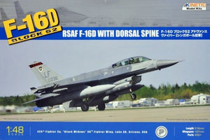 Kinetic K48007 F-16D Block 52 Singapore AF Advanced Viper A (avec épine dorsale) (1/48)