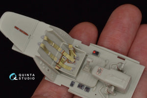 Quinta Studio QD32029 Bf 109G-6 3D-Printed &amp;amp; colored Interior on decal paper (for Revell kit) 1/32 – Bild 7