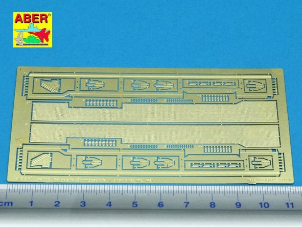 Aber 48005 Fenders for german anti-tank self propelled gun Stug.III, Ausf.B and tank PzKpfw III, Ausf.L (1/48) – image 2