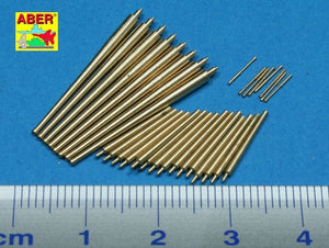 Aber 350L-50 Set of barrels 203mm x 8; 100mm x 16, 37mm x 8 for Italian Navy Pola class heavy crusies 1/350 – zdjęcie 2