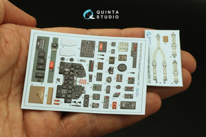 Quinta Studio QD32190 P-47N Thunderbolt 3D-Printed colored Interior on decal paper (Trumpeter) 1/32 – Bild 4