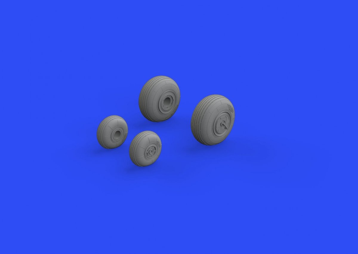 Eduard 648573 Mi-24V wheels 1/48 ZVEZDA – image 2
