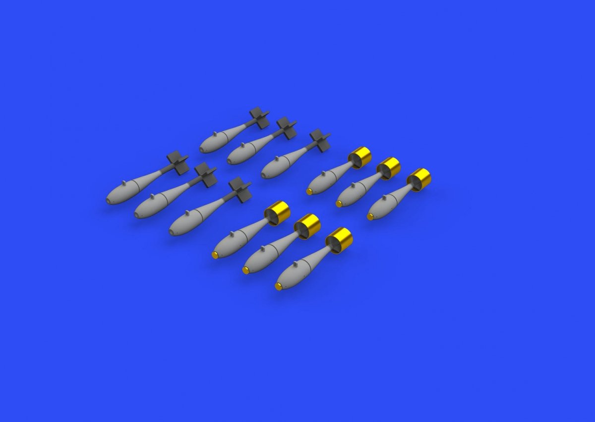 Eduard 648567 BDU-33 et bombes Mk.76 au 1/48  – image 2