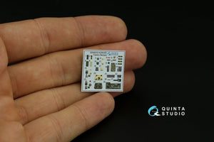 Quinta Studio QD48310 HUMVEE family 3D-Printed &amp;amp; colored Interior on decal paper (Tamiya) 1/48 – imagen 5