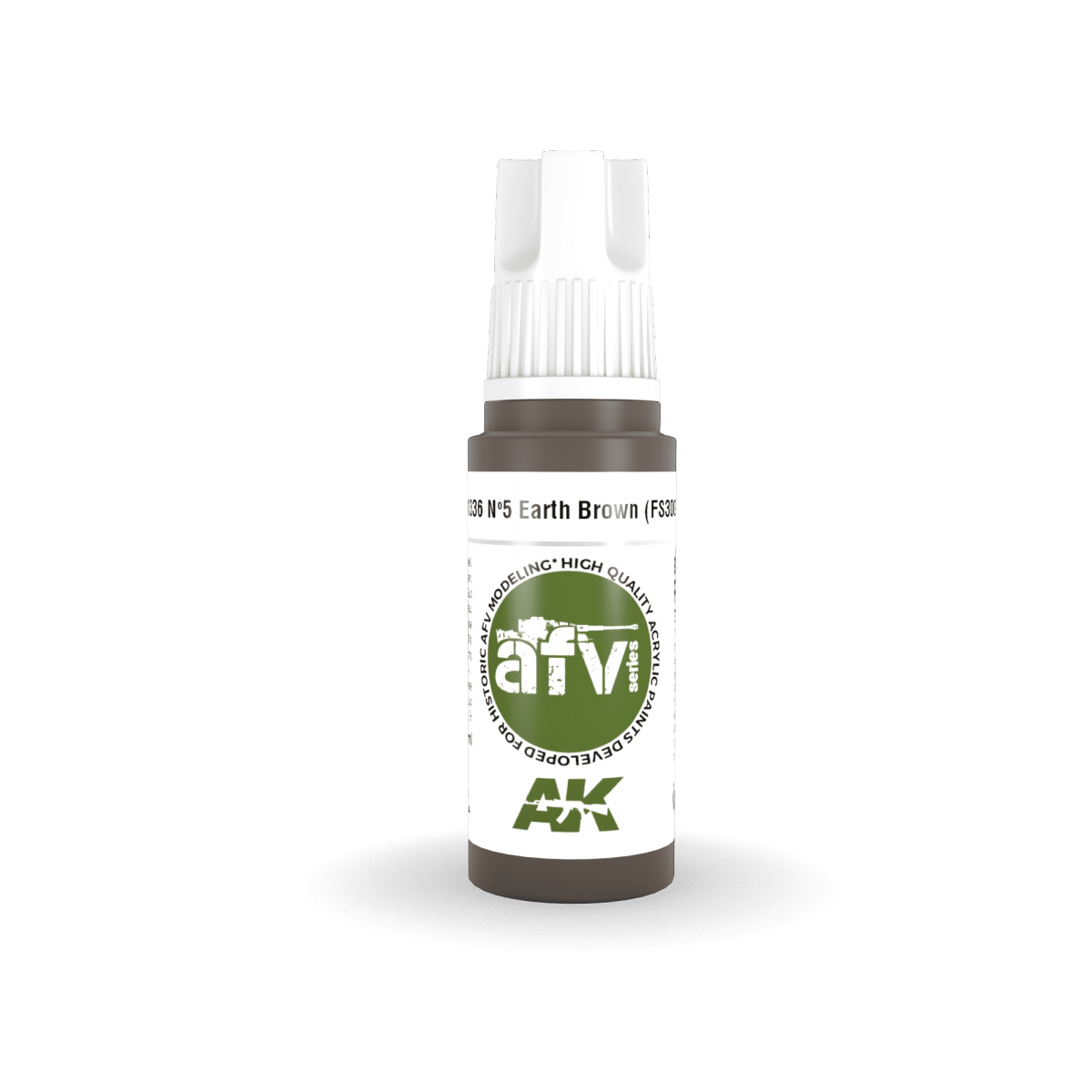 AK Interactive AK11336 Nº5 Earth Brown (FS30099) 17ml – zdjęcie 2