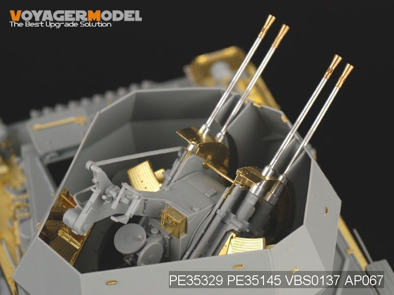 Voyager Model PE35329 WWII German 20mm Flakpanzer IV &amp;quot;Wirbelwind&amp;quot; For DRAGON 6540 1/35 – image 4