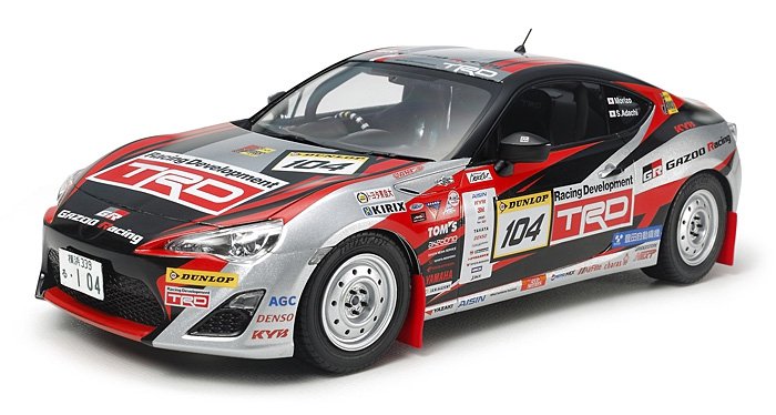 Tamiya 24337 GAZOO Racing TRD 86 (2013 TRD Rally challenge) 1/24 – Bild 4