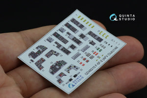 Quinta Studio QD48210 F-5F-2 3D-Printed &amp;amp; colored Interior on decal paper (AFV club) 1/48 – Bild 4