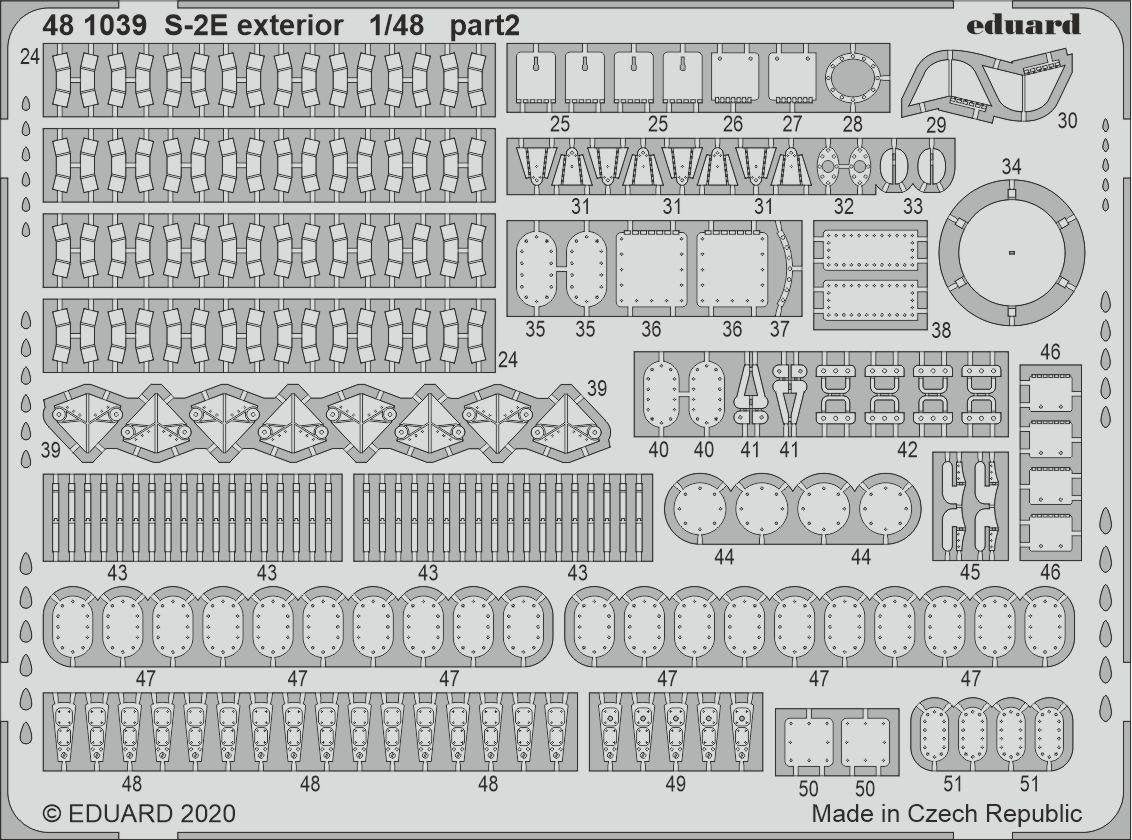 Eduard 481039 S-2E exterior KINETIC MODEL 1/48 – immagine 2