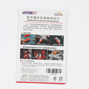 U-Star UA-80053 Etch Slide Change Parts – immagine 2