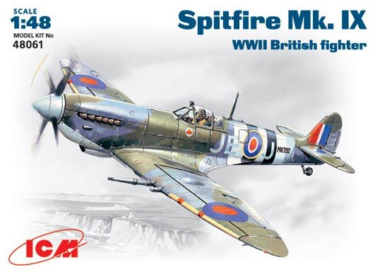 ICM 48061 Spitfire Mk.IX WWII British fighter (1/48)