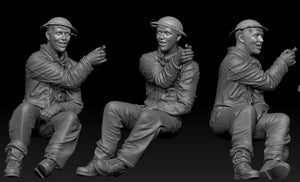 Thunder Model F35008 British Crew M1A1 Wrecker 1/35