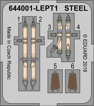 Eduard 644001 Bf 109G-6 LööK TAMIYA 1/48 – obrázek 4