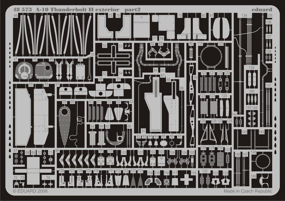 Eduard 48573 A-10 exterior 1/48 (HOBBY BOSS) – image 2