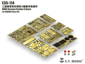 ET Model E35-114 WWII German Panther A Basic (For DRAGON Smart Kit) (1/35)