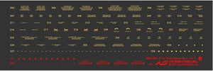 HobbyDecal AL48001V1 F-4J VX-4 Vandy1 Black Bunny October 1972 1/48 – obrázek 6