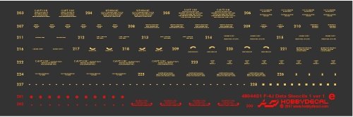 HobbyDecal AL48001V1 F-4J VX-4 Vandy1 Black Bunny October 1972 1/48 – obrázek 6