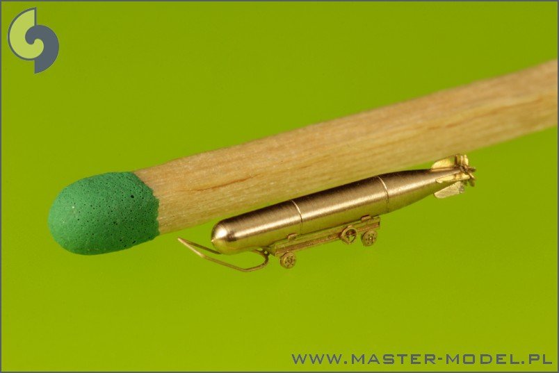 Master SM-350-072 USN Airborne torpedoes Mark 13 (22.4in) with trolleys - early type (10 pcs) – image 9