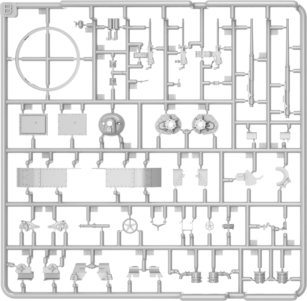 MiniArt 35401 M3 STUART INITIAL PRODUCTION 1/35 – Bild 15