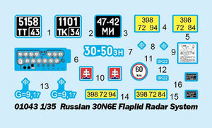 Trumpeter 01043 Russian 30N6E Flaplid Radar System 1/35 – imagen 4