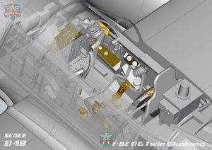 Modelsvit 4818 F-82F/G Twin Mustang 1/48 – zdjęcie 3