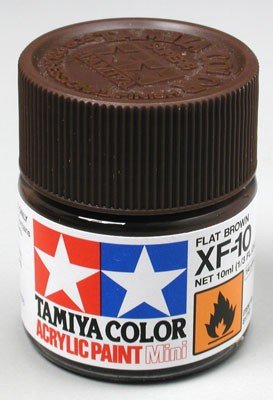 Tamiya XF10 Flat Brown (81710) Acrylic paint 10ml – image 3