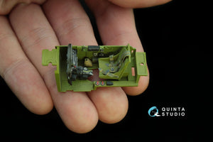 Quinta Studio QD48122 P-38H 3D-Printed &amp;amp; colored Interior on decal paper (for Tamiya kit) 1/48 – immagine 3