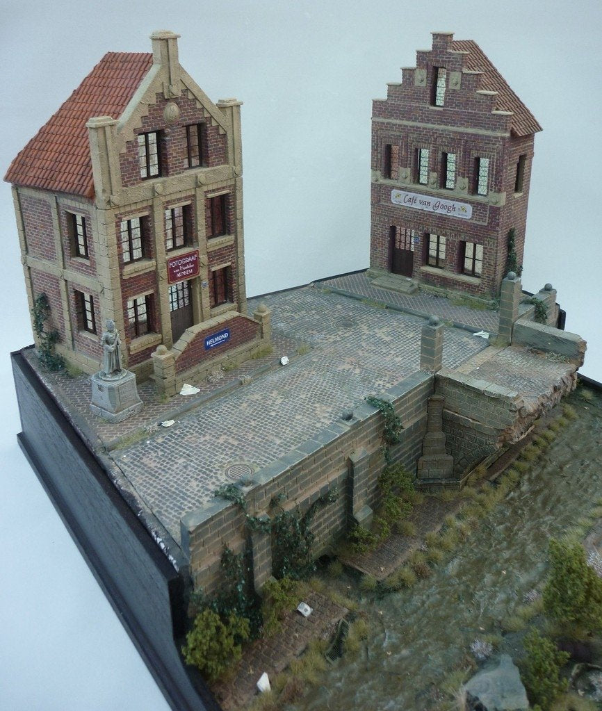 RT-Diorama 35215 Socle de diorama : « Pont brisé » 1/35  – image 4