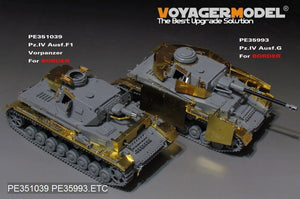 Voyager Model PE35993 WWII German Pz.Kpfw.IV Ausf.G（LateProduction）Basic For Border 35001 1/35 – image 19
