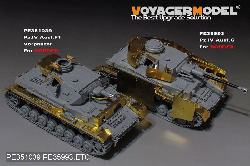 Voyager Model PE35993 WWII German Pz.Kpfw.IV Ausf.G（LateProduction）Basic For Border 35001 1/35 – image 19