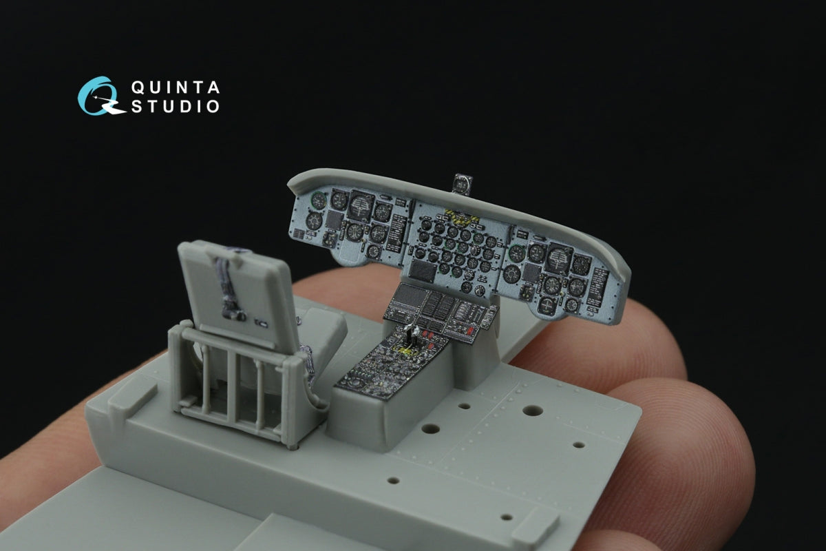 Quinta Studio QD48506 CH-47A 3D-Printed colored Interior on decal paper (Italeri) 1/48 – Bild 12
