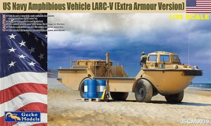 Gecko Models 35GM0039 US Navy Amphibious Vehicle LARC-V (Extra Armor Version) 1/35