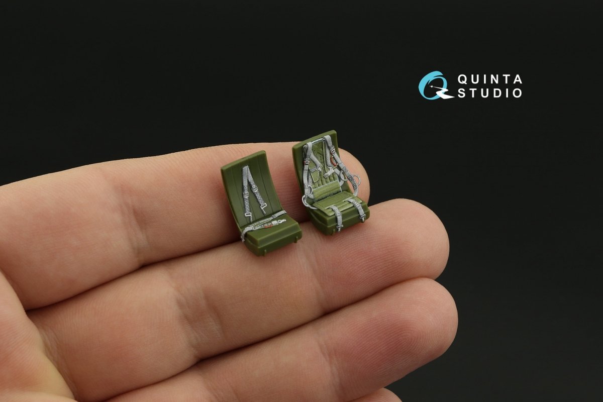 Quinta Studio QD48339 Mi-8MT 3D-Printed &amp;amp; colored Interior on decal paper (Zvezda) 1/48 – imagen 9