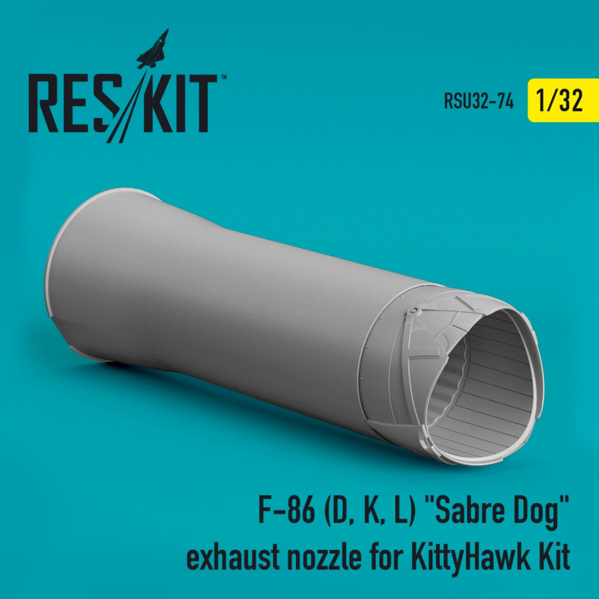 RESKIT RSU32-0074 F-86 (D, K, L) &amp;quot;SABER DOG&amp;quot; EXHAUST NOZZLE FOR KITTYHAWK KIT 1/32