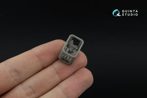 Quinta Studio QD+48553 Schwimmwagen type 166 3D-Printed &amp;amp; colored Interior on decal paper (Tamiya) (with 3D-printed resin parts) 1/48 – Bild 8