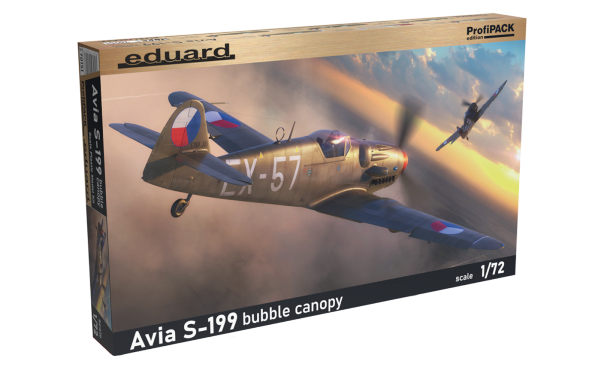 Eduard 70151 Avia S-199 bubble canopy 1/72 – obrázek 2