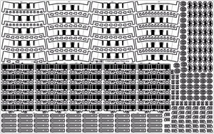 Pontos 21002F1 USS Missouri Iowa 1944 Advanced Add-on Set for Trumpeter 05399 kit – Bild 7