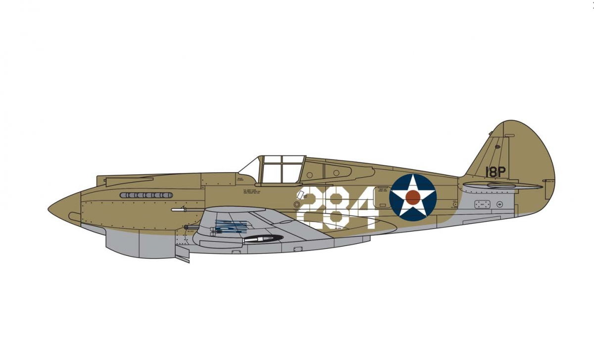 Airfix 01003B Curtiss P-40B Warhawk 1/72 – image 2