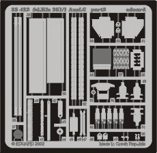 Eduard 35432 Sd. Kfz.251/1 Ausf.C 1/35 Tamiya – Bild 2