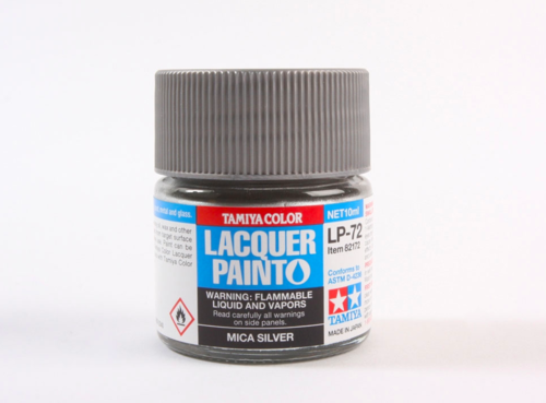 Tamiya 82172 LP-72 Mica Silver 10ml – image 3