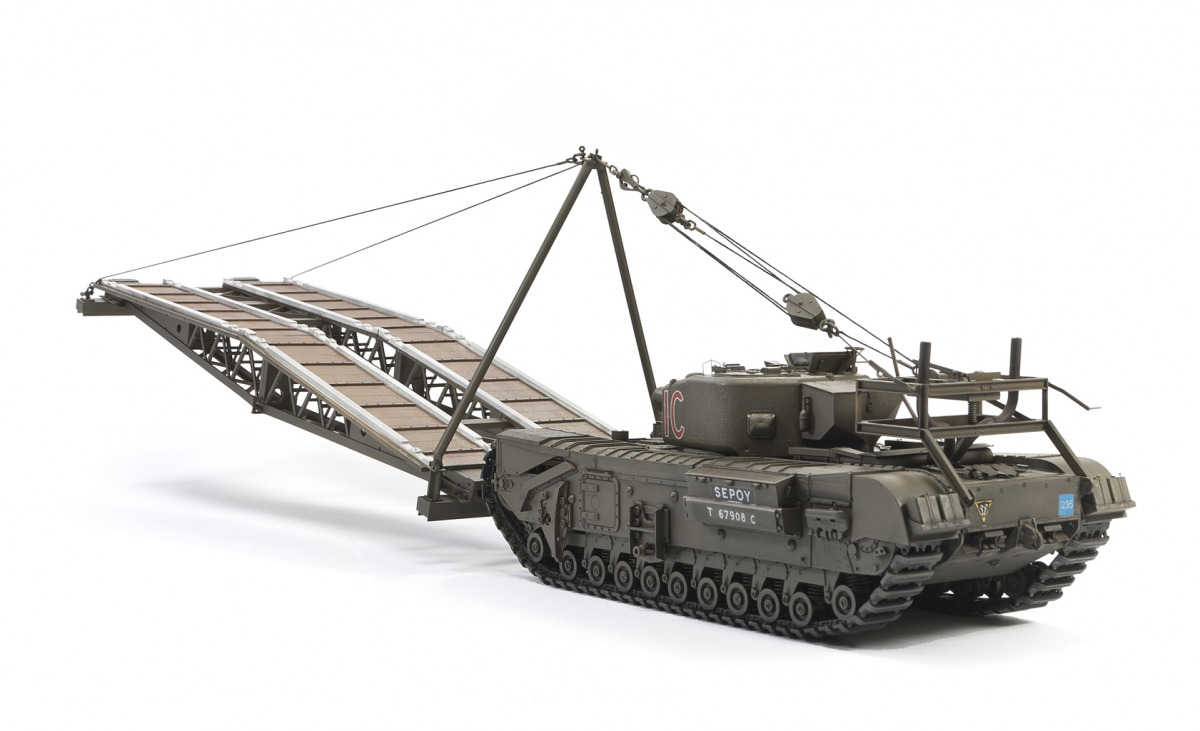 AFV Club 35342 Churchill MK.IV AVRE with SBG bridge 1/35 – image 2
