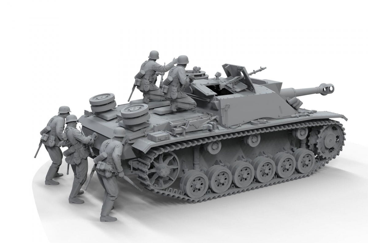 Das Werk DWF016 WWII German Tank Landing Troops 1/16 – image 3