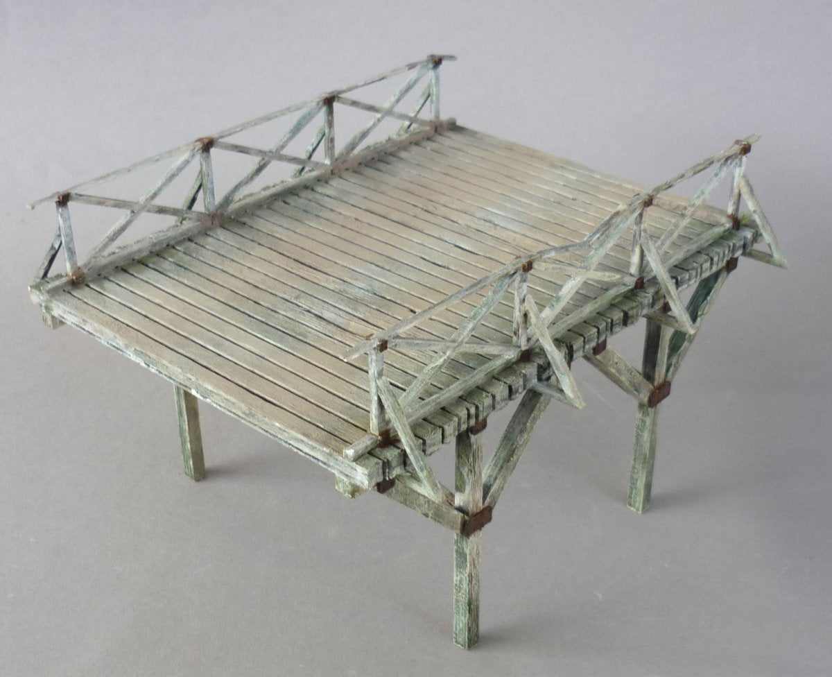 RT-Diorama 35546 Wooden bridge 1/35 – Bild 6