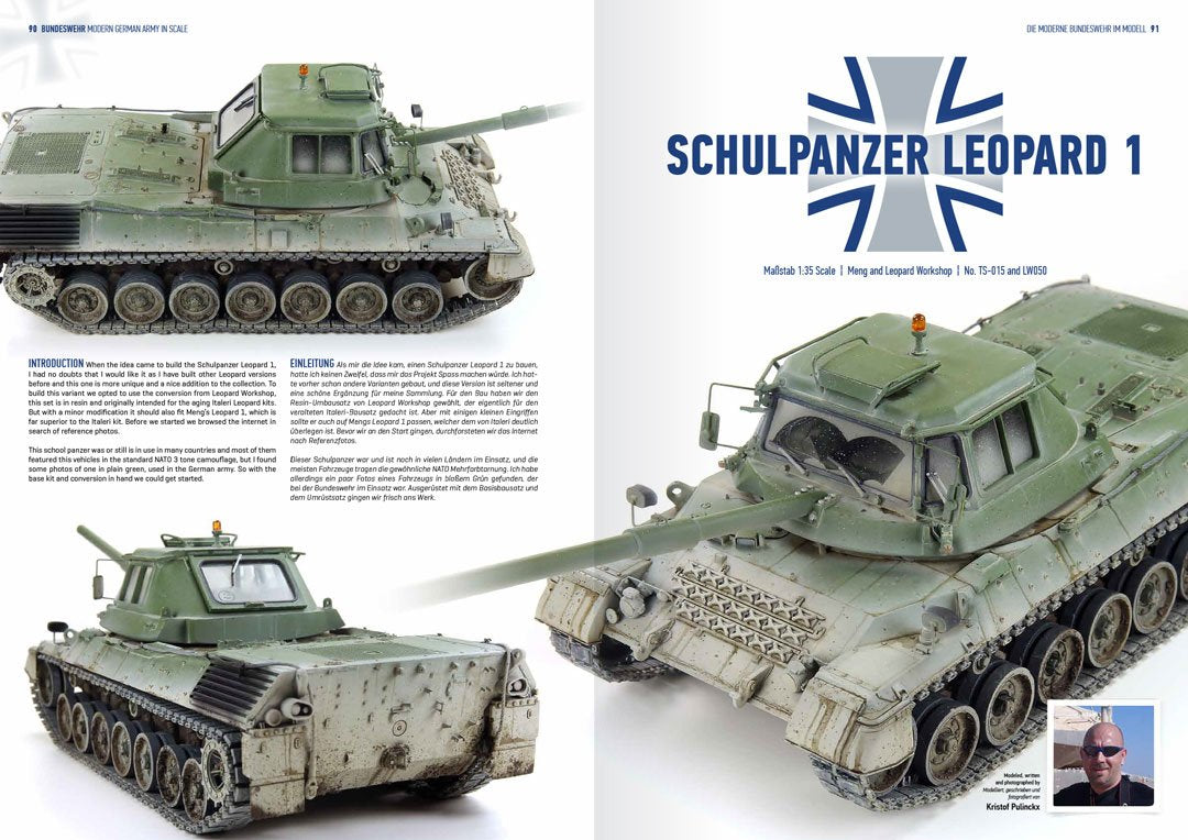 AK Interactive AK524 BUNDESWEHR – MODERN GERMAN ARMY IN SCALE EN/DE – obrázek 6