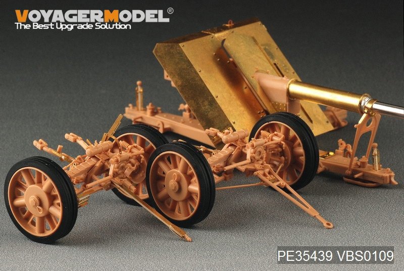 Voyager Model PE35439 WWII German 88cm Panzerjagerkanone PaK43 for Trumpeter 02308 1/35 – Bild 13