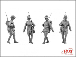 ICM 35689 US Infantry (1917) 4 figures 1/35 – imagen 6