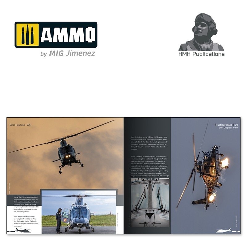 HMH Publications DH-024 Agusta Westland A109 &amp;amp; the Belgian Air Force A109 Display Team (English version) – imagen 5