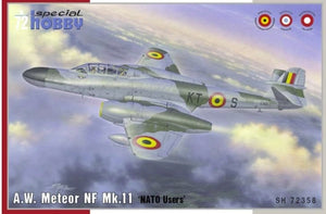 Special Hobby 72358 AW Meteor NF Mk.11 &amp;#39;NATO Users&amp;#39; 1/72