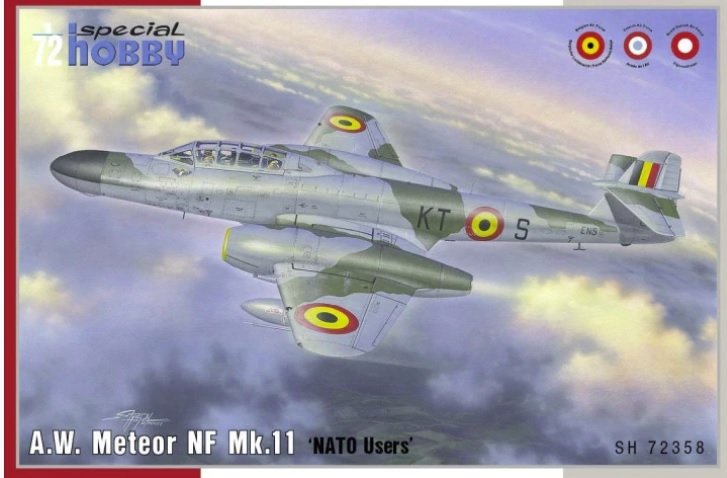 Special Hobby 72358 AW Meteor NF Mk.11 &amp;#39;NATO Users&amp;#39; 1/72