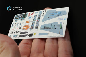 Quinta Studio QD32002 Su-25SM 3D-Printed &amp;amp; colored Interior on decal paper (for Trumpeter kit) 1/32 – immagine 5